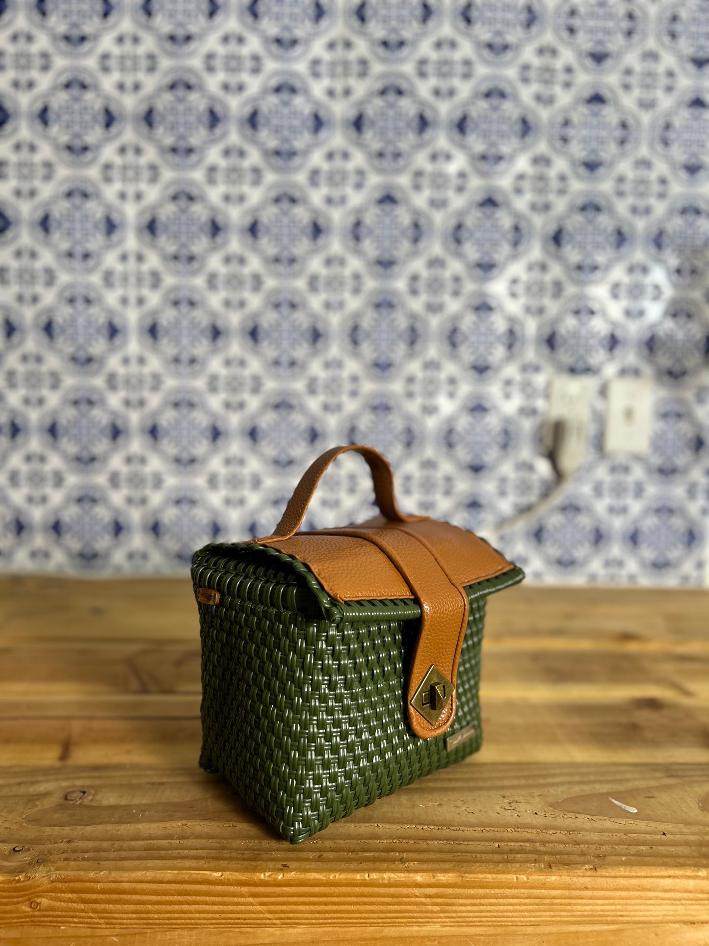 Makeup Bag- Olive Green