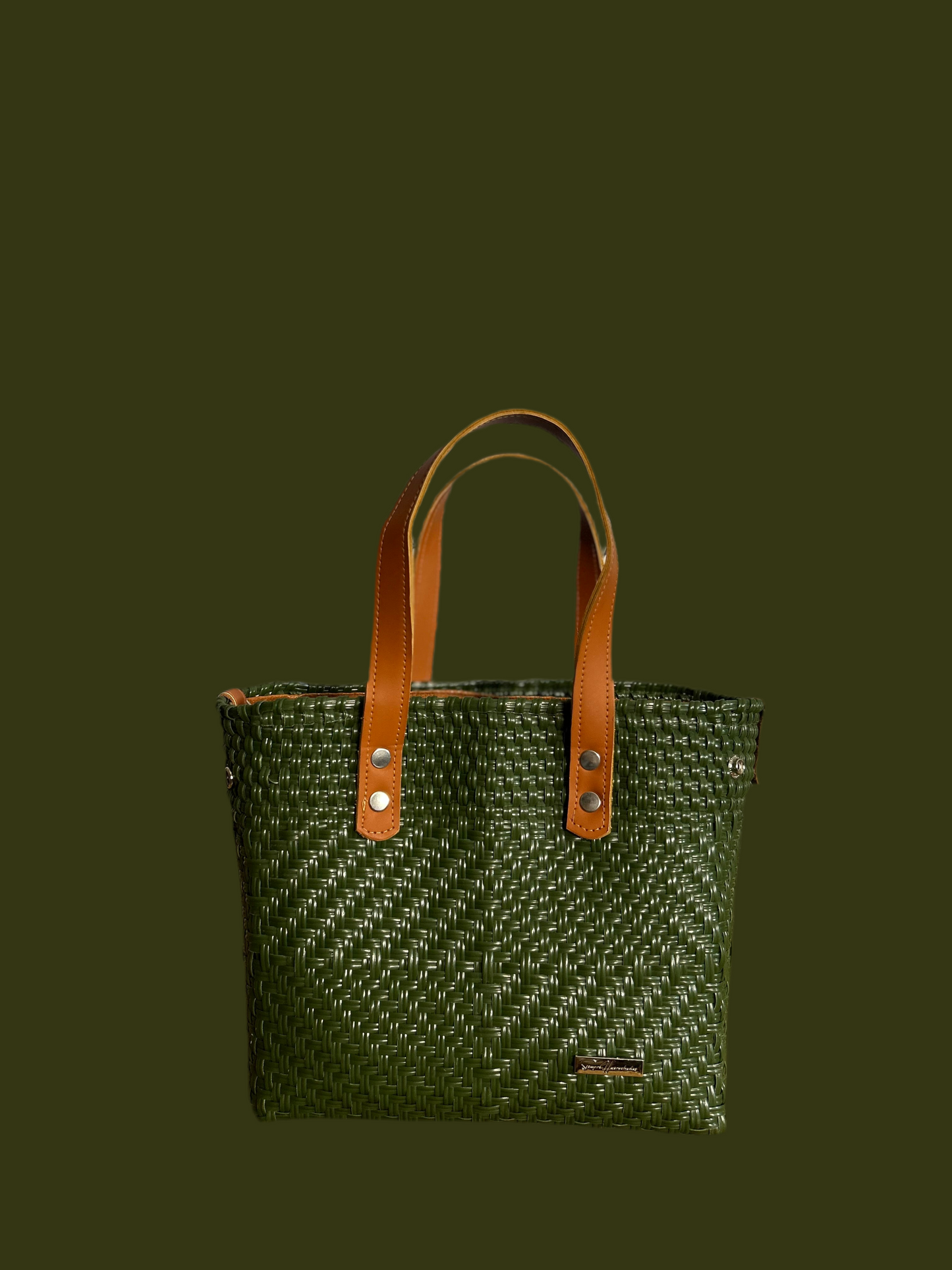 Mini Vaquera Crossbody- Olive Green