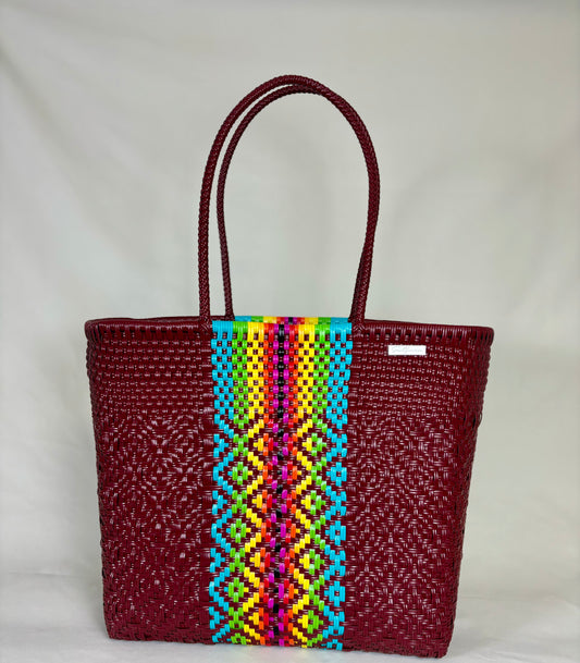 Big Tote 3/4- Vino Multicolor