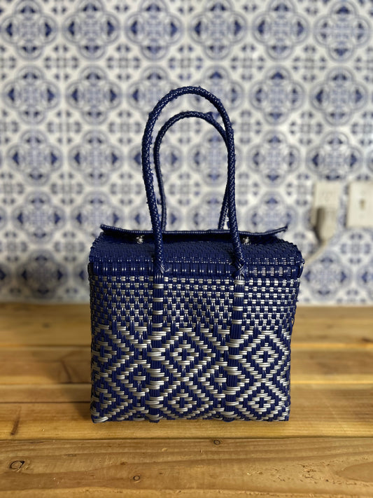Lonchera- Blue&Silver