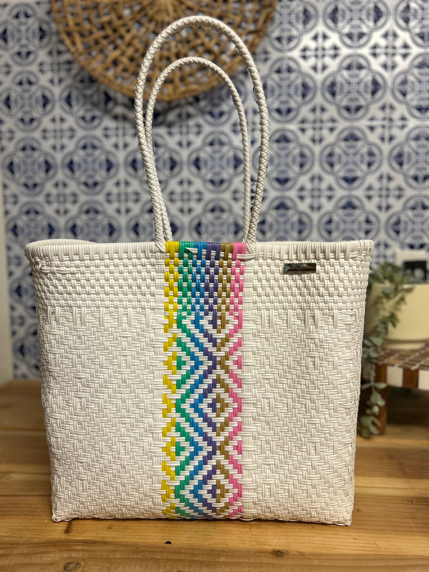 Big Tote 3/4- Rainbow