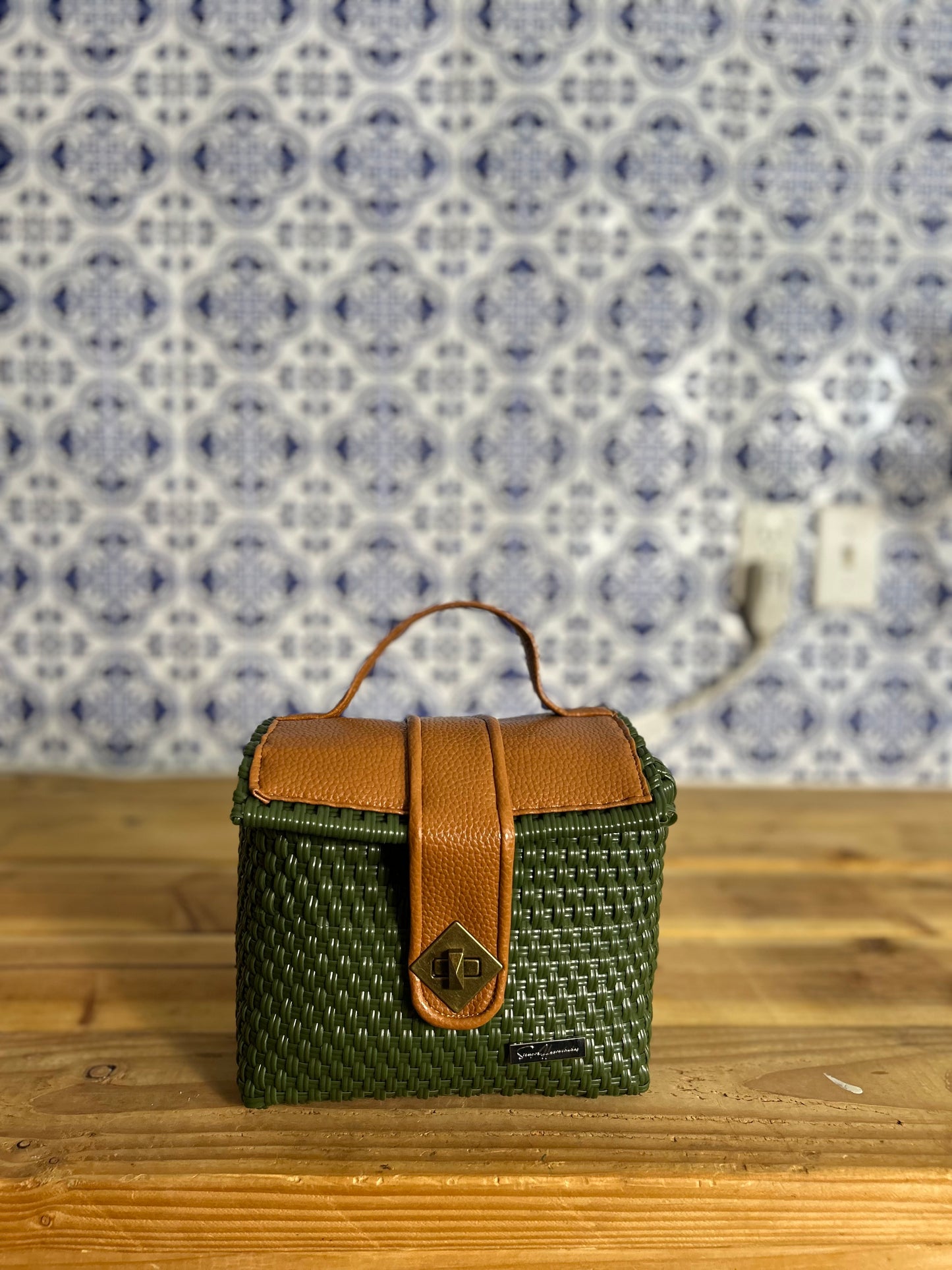 Makeup Bag- Olive Green