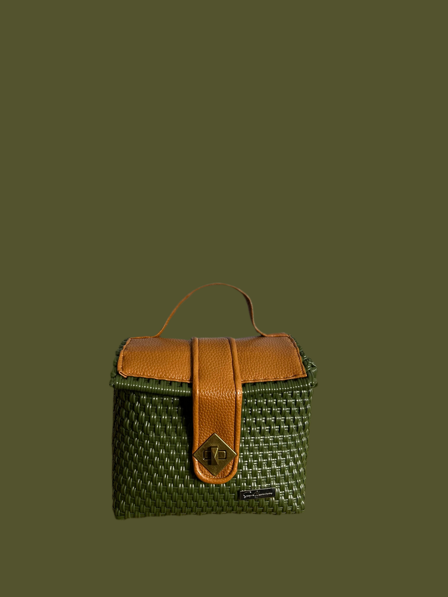 Makeup Bag- Olive Green