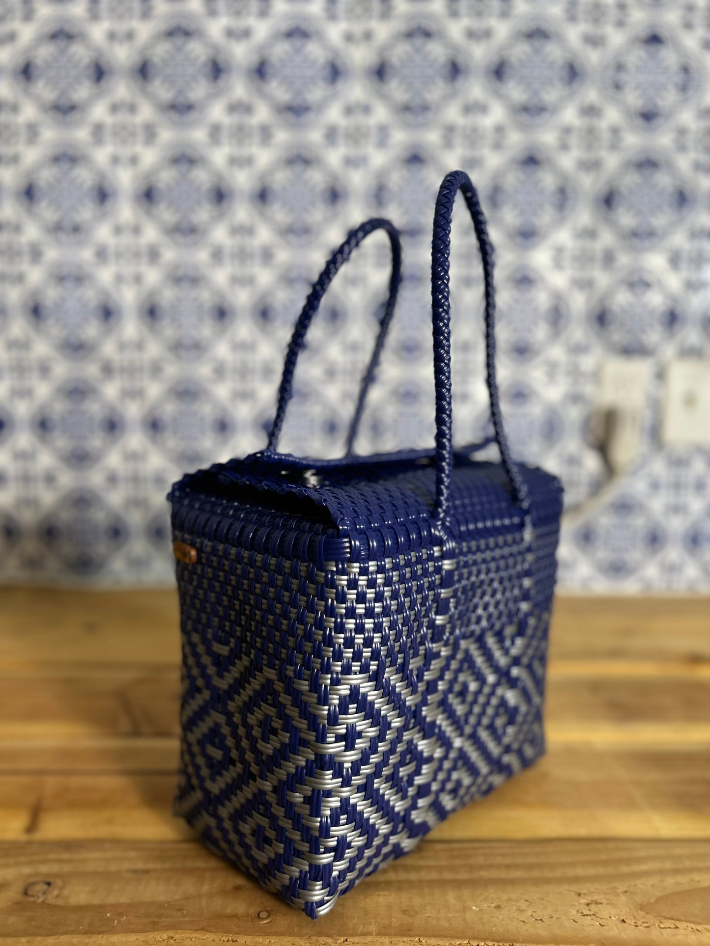 Lonchera- Blue&Silver