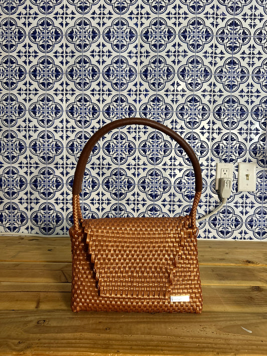 Ime Grande Handbag- Cobre