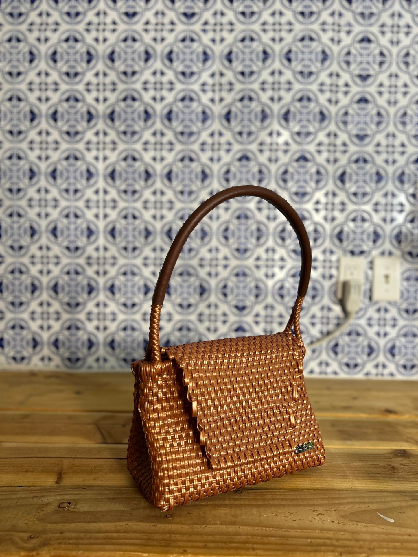 Ime Grande Handbag- Cobre