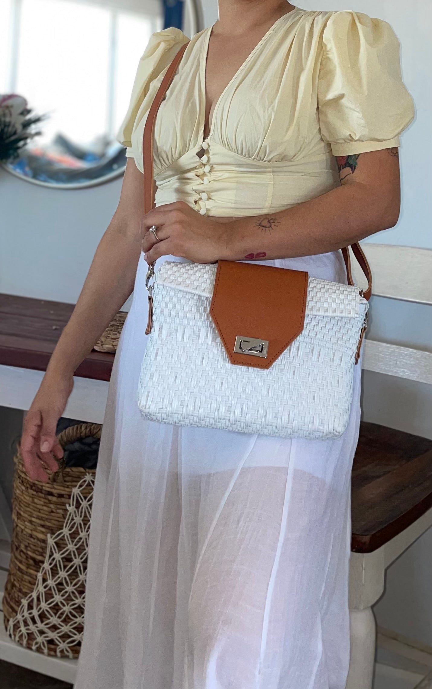 Peque Crossbody- Palomita