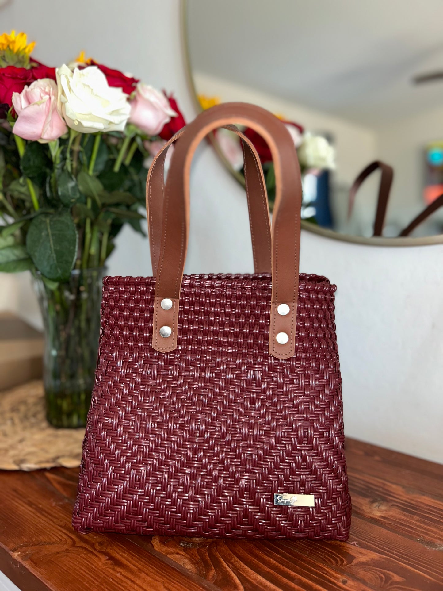 Mini Vaquera- Burgundy