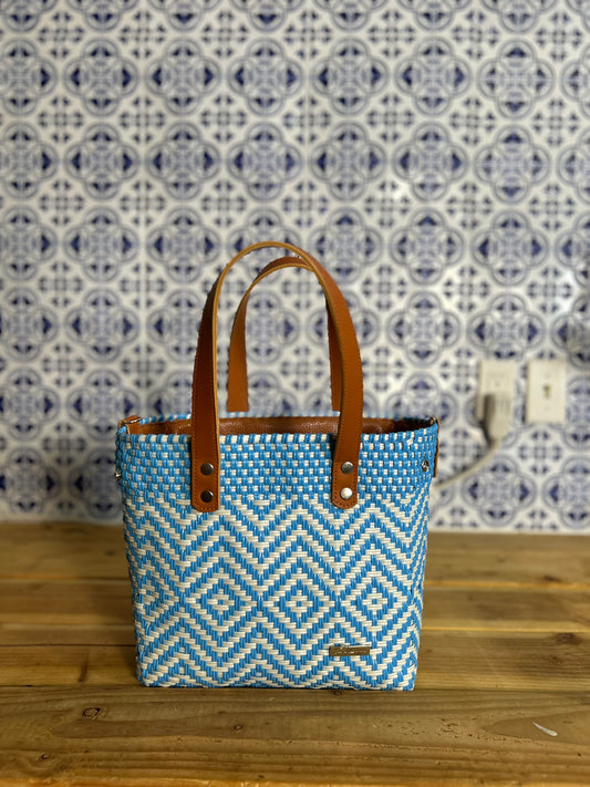 Mini Vaquera Crossbody- Azul Celeste