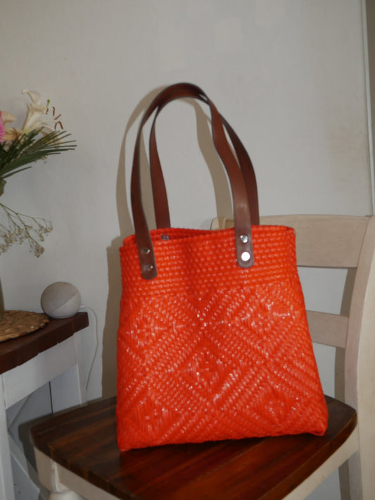 Vaquera Purse- Naranja