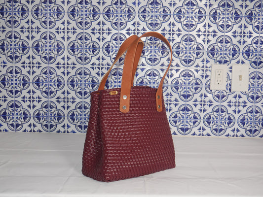 Vaquerita Crossbody- Burgundy