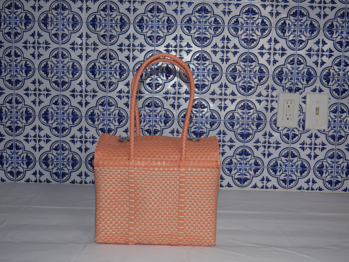 Lonchera- Durazno&Beige