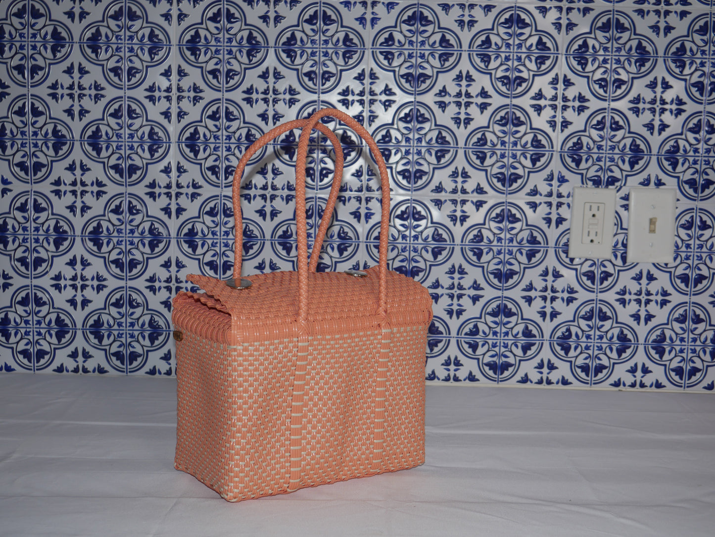 Lonchera- Durazno&Beige