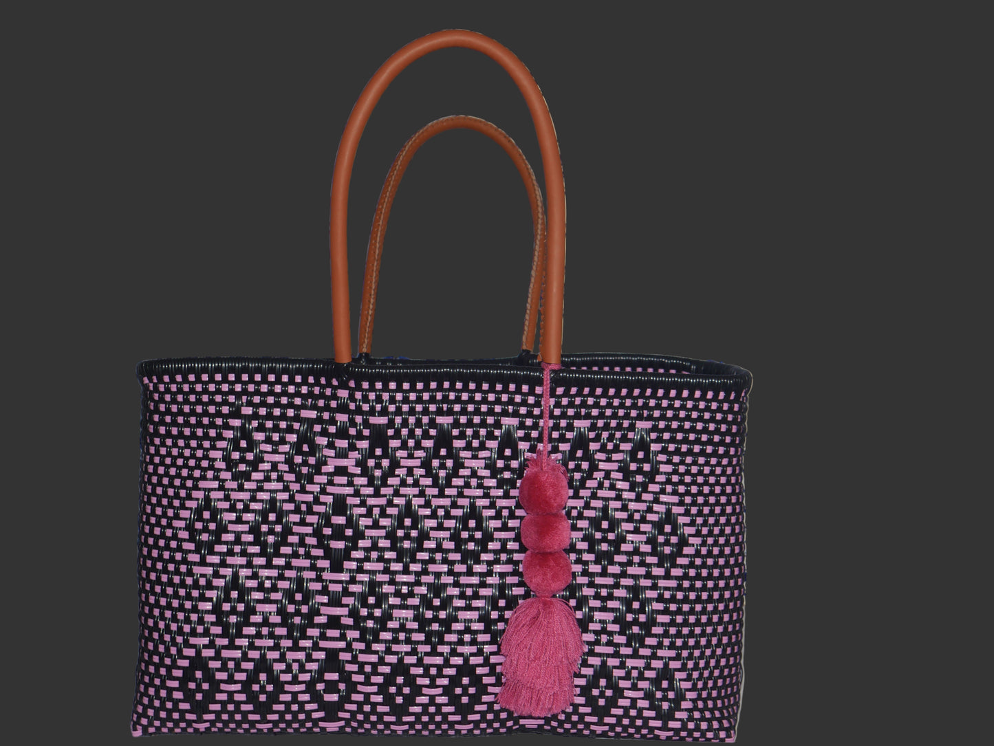 Mercado Jumbo- Black&Pink