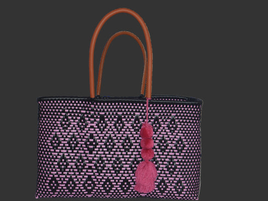 Mercado Jumbo- Black&Pink